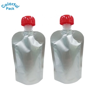 Small Size Plastic Cosmetic <strong>Pouches</strong> 1oz Zippered Stand Vacuum Bag PET Material Security Features Shampoo Packaging <strong>Water</strong> Usage - Product Image 3