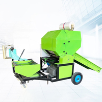 Máquina Briquetadora de Tallo de Maíz y Heno Totalmente Automática, Máquina Empacadora de Ensilaje