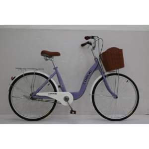 Vélo de <span class=keywords><strong>ville</strong></span> pour femmes à vitesse unique de 26 pouces avec cadre en acier bon marché pour filles et dames en vente - Product Image 2