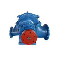 Pompe à eau électrique à haut débit en fonte, à haute pression, avec carter à volutes séparées, pompe à double aspiration