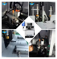 Máquina CNC automática alta velocidad para el procesamiento perfiles con perforación fresado orificios para cerraduras bisagras