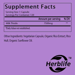 OEM/ODM Hot Selling Milk Thistle Capsules for Adults, 120 Vegetarian Capsules, <b>Liver</b> Function Support - Product Image 2