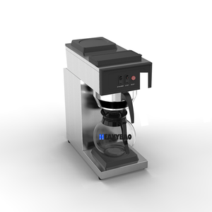 HEAVYBAO Stainless Steel Electric <strong>Coffee</strong> <strong>Machine</strong> <strong>Commercial</strong> Maker <strong>Filter</strong> Drip <strong>Coffee</strong> <strong>Machine</strong> American <strong>Coffee</strong> <strong>Machine</strong>