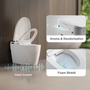Inodoro Inteligente Eléctrico con Descarga Automática, Inodoro Inteligente con Bidé para Baño - Product Image 5