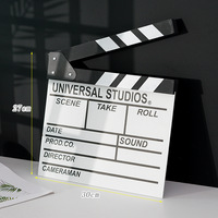 Holz-Filmklappe für Regisseure, Fotostudio und Filmproduktionen