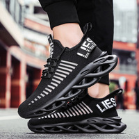 Chaussures décontractées tendance printemps-automne, lacets élastiques, respirantes, légères, chaussures de course, chaussures de montagne pour hommes