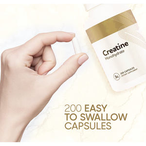 ร้อนขาย100% บริสุทธิ์ก่อนการออกกำลังกาย Creatine HCL แคปซูล Micronized Creatine สำหรับผู้ชายและผู้หญิง - Product Image 3