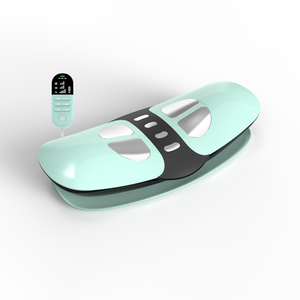 Многофункциональный аппарат для вытяжения позвоночника с воздушной подушкой, вибрацией, подогревом, электрический массажер для поясницы с EMS - Product Image 5