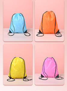 Bolsa de Gimnasio Plegable Impermeable al por Mayor con Bolsillo, Mochila de Fitness con Cordón, para Compras, Senderismo, Camping, Natación, Deportes para Hombres y Mujeres - Product Image 6