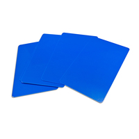 Cartes PVC vierges magnétiques colorées (rouge, jaune, bleu, rose) imprimées offset, personnalisables, pour imprimante de cartes – Vente en gros à chaud