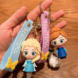 Porte-clés pendentif princesse <span class=keywords><strong>de</strong></span> conte <span class=keywords><strong>de</strong></span> fées <span class=keywords><strong>Grimm</strong></span>, <span class=keywords><strong>Blanche</strong></span>-<span class=keywords><strong>Neige</strong></span>, Sirène, La Reine des Neiges, Raiponce, dessin animé mignon, cadeau <span class=keywords><strong>de</strong></span> Noël 2025 - Product Image 5