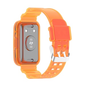 Correa de pulsera inteligente para <span class=keywords><strong>Huawei</strong></span> <span class=keywords><strong>Watch</strong></span>, pulsera transparente de TPU integrada, compatible con <span class=keywords><strong>2</strong></span>/Active/Nueva - Product Image 3