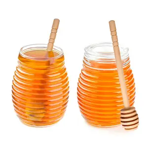 Nieuw Huis Houten Honing Dipper Stick 20Pcs 6 Inch Individueel Verpakt Honing Roerstok