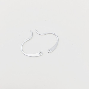 Crochets d'oreille estampés en acier inoxydable électroplaqué Wise, apprêts de bijouterie, fermoirs, crochets, accessoires DIY - Product Image 5