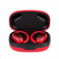 Earbud Nirkabel TWS Custom BX27 dari Produsen, Indikator Baterai Layar Digital, Chipset JL, Tahan Air, Pengait Telinga - Merek Populer