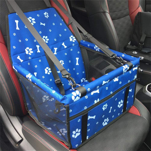 Siège de voiture pliable pour chien, siège surélevé pour chien, imperméable, respirant, sac de voyage en Oxford pour chiens de petite à moyenne taille - Product Image 6