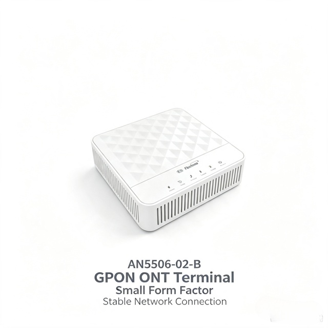 AN5506-02-B FTTH GPON Router 1 Gigabit 1 Fast Ethernet 1 Voice Port Fiber Modem for Telecom