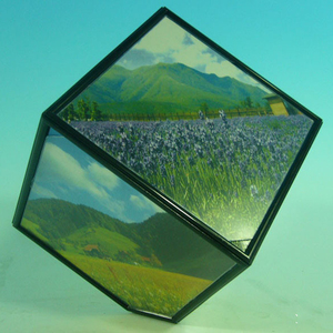 2020 Venta caliente CUBO DE MARCO DE FOTOS DE IMAGEN GIRATORIO MARCO DE IMAGEN MÚLTIPLES CUBO DE MARCO DE FOTOS DE IMAGEN GIRATORIO 360 - Product Image 3