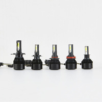 Nouvelles Ampoules de Phare LED COB YD Mini H11 36W 8000lm 6000K Blanc H4 H13 9004 9007 pour Voiture