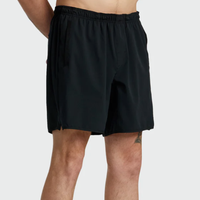 Shorts de sport pour hommes, extensibles dans 4 directions, séchage rapide, en nylon et élasthanne, respirants, imprimés, avec poches de course et entrejambe bas de 5 pouces