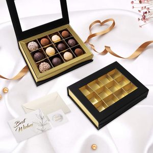 Customized Luxury Hot <strong>Chocolate</strong> Book Gift Box Rigid Golden Matt Lamination High-End Embossing Cardboard Sponge Plastic Lining - Product Image 1