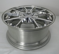 Neue Geruida Hyper Silver Polierte Mehrspeichen-Schmiedefelgen aus 6061 T6 Aluminiumlegierung 12000T Gepresst TÜV JWL S4-00036 18-24 Zoll Maßanfertigung