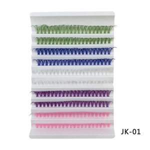 Kit d'extensions de cils artificiels en volume 6D-8D, cils colorés faits à la main, kit de faux cils colorés pour débutants - Product Image 5