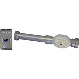 Everdrop Wireless <b>Flow</b> <b>Meter</b> 1 In Threaded Ultrasonic <b>Water</b> <b>Meter</b> For Irrigation Systems - Product Image 1