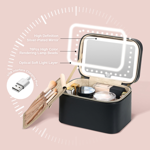 Bolsa de Lavado Impermeable OBOX con Espejo LED, Luz de 3 Colores para Trabajadores de la Construcción y Trabajo de Campo - Product Image 3