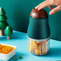 Presse-ail électrique commercial sans fil, petit mini mixeur à jus, moulin à riz, céréales, aliments pour bébés