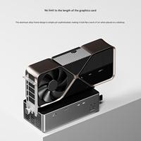 محطة إرساء وحدة معالجة الرسومات الخارجية AG03 متوافقة مع USB4 / Thunderbolt 5 بسرعة 80 جيجابت في الثانية وقوة 800 واط مع وحدة إمداد طاقة مدمجة لمعظم وحدات معالجة الرسومات بقدرة 140 واط PD