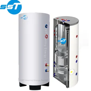 Caldeira SST bomba de calor 200l tanque de armazenamento de água quente aquecedor de água com bomba de calor de 50 galões