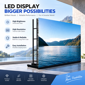 Pantalla LED de <span class=keywords><strong>Alquiler</strong></span> para Interiores, Serie OptiFlex HD P3.91, Tamaño 62 ㎡   Telón de Fondo LED para Competiciones de Fisicoculturismo en España. - Product Image 1