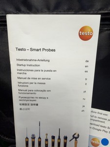 Kit de sondas inteligentes Testo 549i 115i con set de prueba y carga 605i para HVAC/R, para uso en sistemas de aire acondicionado - Product Image 4