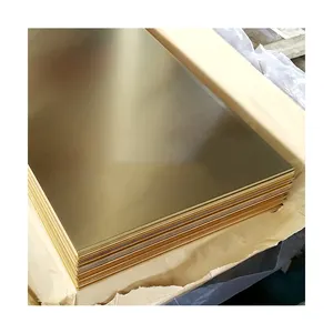 优质C26000 C10700 C10800 T1 T2 B13 B62 99.9% 建筑用纯黄铜铜板