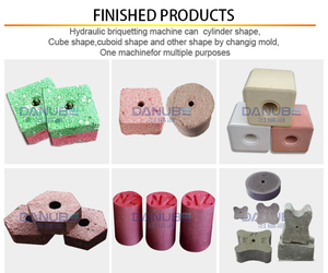 เครื่องอัดแท่งถ่านชีวมวลจากมูลวัวและมะกอกแบบไฮดรอลิกของแอฟริกาใต้ - Product Image 5