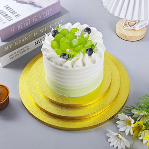 ฐานรองเค้กกระดาษแข็งแบบกลมและสี่เหลี่ยมสำหรับขายส่ง สีทอง สีเงิน สีขาว หนา - Product Image 5