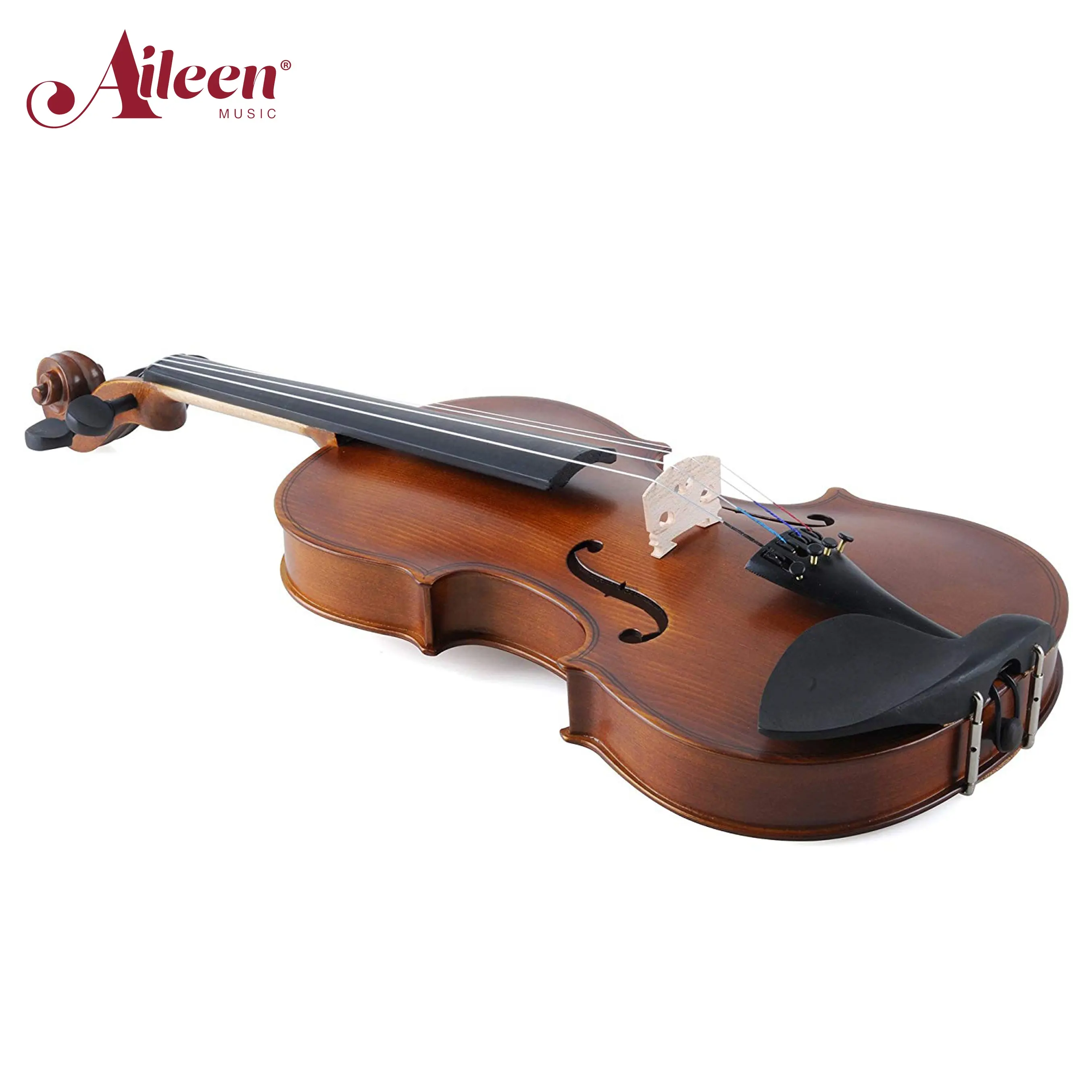 AileenMusic ขายส่งไม้อัดยอดนิยมดีเปลวไฟนักเรียนไวโอลิน (VG001-HPM)