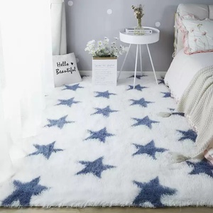 Sang Trọng Hiện Đại Máy Làm Cao Đống Nhung Thảm Tóc Dài Mềm Batik Khu Vực Thảm Cho Nhà Phòng Khách Phòng Ngủ Trẻ Em Thanh Thiếu Niên Cầu Nguyện - Product Image 5