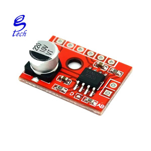 Placa amplificadora de audio digital XS9871 de 5W, <span class=keywords><strong>mini</strong></span> amplificador de audio de 1A, módulo de 5V, amplificador mono de clase AB - Product Image 3