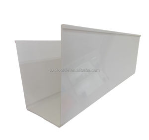 Fabricant Super moderne Drainage vinyle Upvc <span class=keywords><strong>plastique</strong></span> eau de pluie Pvc carré <span class=keywords><strong>rectangulaire</strong></span> toit <span class=keywords><strong>gouttière</strong></span> d'eau de pluie - Product Image 5