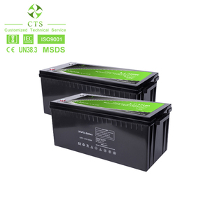 Bateria de Lítio Lifepo4 de Ciclo Profundo CTS 12V 24V 100Ah 200Ah para Armazenamento de Energia Solar, RV, Marinha e Off-Grid – Substitui Baterias de Chumbo-Ácido - Product Image 1