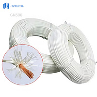 Câble isolé en mica torsadé haute température GN500/GN600/GN800 (rouleau de 100 m) pour four de chauffage industriel (jusqu'à 1000 °C)