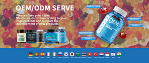 Calcium Magnesium Zink Gummibärchen Vitamin D3 Orangen geschmack Verbessern Sie das Sehvermögen 60 Gummies - Product Image 6