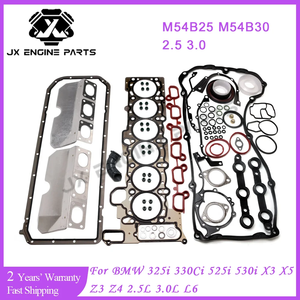 M54 B25ชุดสร้างใหม่เครื่องยนต์ B30ชุดหัวปะเก็นแบบเต็มหัวสำหรับ BMW <span class=keywords><strong>2</strong></span>.5 3.0 325CI 325I 525I 530I X3 X5 Z3 Z4 <span class=keywords><strong>2</strong></span>.5L 3.0L M54B25 M54B30 - Product Image 2