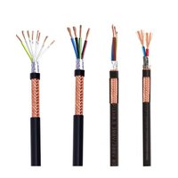 Cable de Alimentación XLPE Impermeable 300V/600V AWM VW-1 2464 RVVP 3C 24AWG 2C 4C 5C 6C 8C 10C 12C 14C 16C 20C Industrial Marino