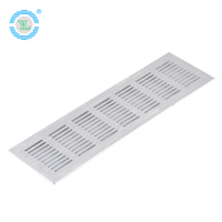 Grille de ventilation linéaire en aluminium pour conduits d'air et climatisation