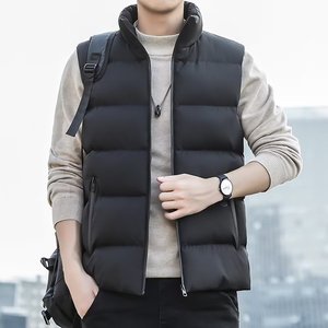 Chaleco Corto de Algodón Grueso y Cálido para Hombre, Estilo Coreano, a la Moda, para Otoño e Invierno - Product Image 6