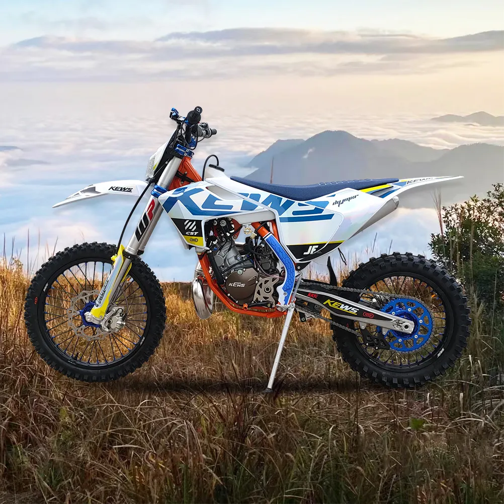 KEWS Neue chinesische Moto Enduro Motocross 2-Takt 250ccm Dirt Bike 250ccm Offroad Motorräder