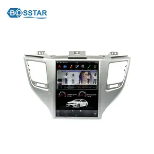 10,4 дюймовый автомобильный аудиоплеер в стиле tesla, автомобильная стереосистема android для Hyundai Tucson с gps BT